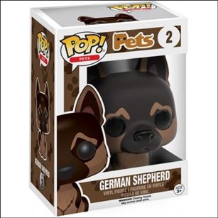 Pop! Pets figure 2 German Shepherd 