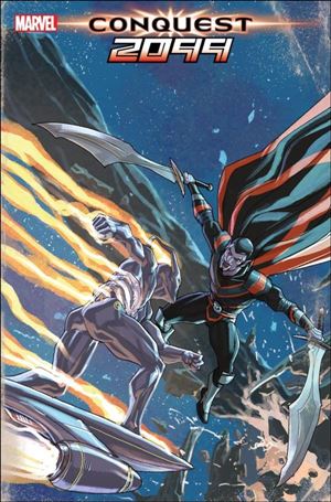 Conquest 2099 issue 5-C Pete Woods Cover