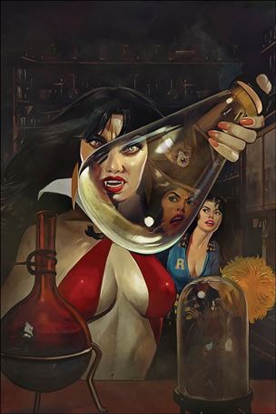 Red Sonja and Vampirella Meet Betty and Veronica issue 4-K Fay Dalton Virgin Cover