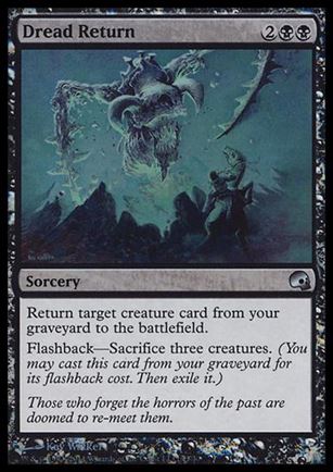 Magic the Gathering: Premium Deck Series: Graveborn (Base Set) card 23 Dread Return