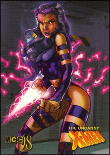Marvel Creators Collection '98 (Base Set) card 6 Uncanny X-Men: Psylocke