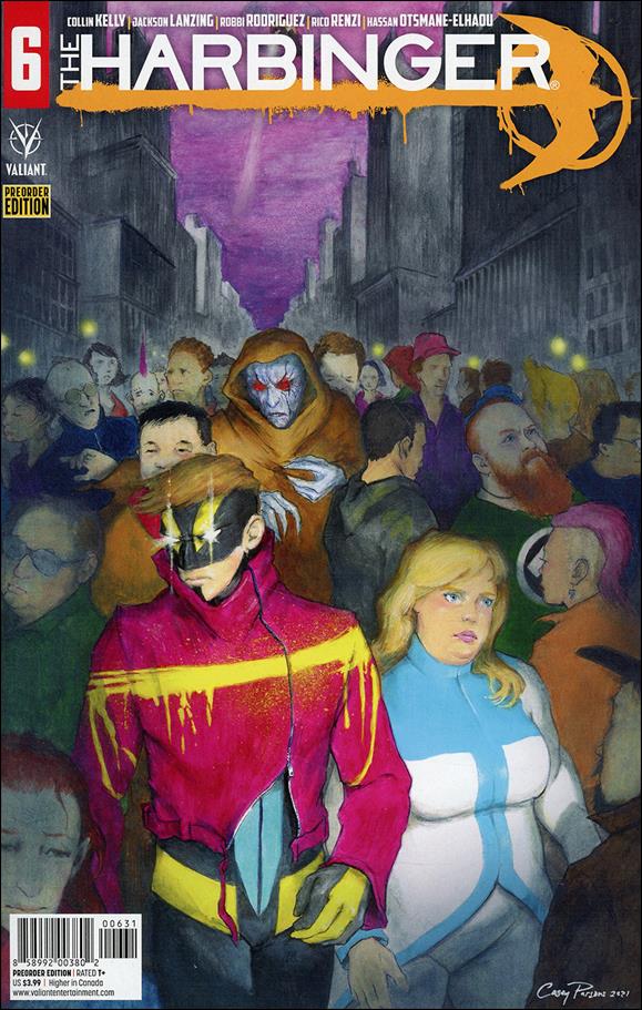 Harbinger (2021) issue 6-C Casey Parsons Pre Order Edition Cover
