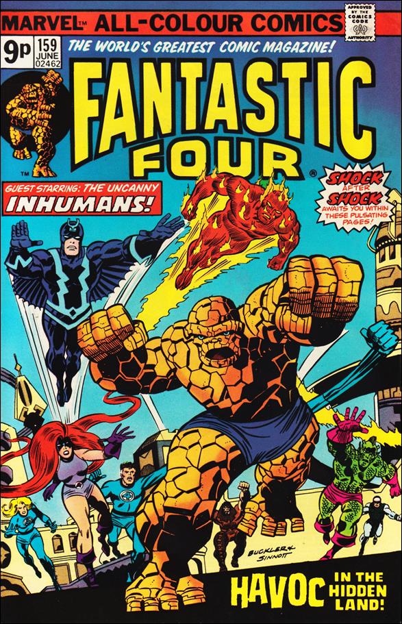 Fantastic Four (1961) issue 159-B UK Price Cover
