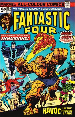 Fantastic Four (1961) issue 159-B UK Price Cover