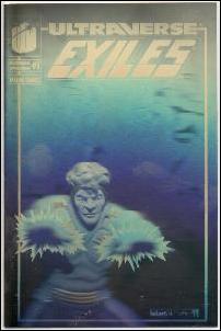 Exiles (1993) issue 1-E Gold Hologram Cover 1/200