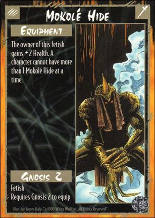 Rage Limited (Base Set) card 171 Mokolé Hide 