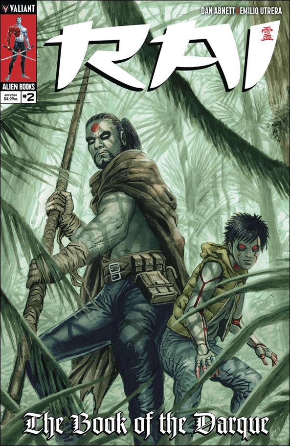 Rai: The Book of the Darque issue 2-B Salvador Sanz Cover