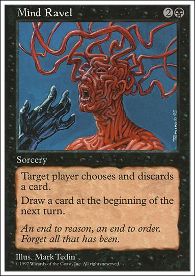 Magic the Gathering: 5th Edition (Base Set) card 176 Mind Ravel