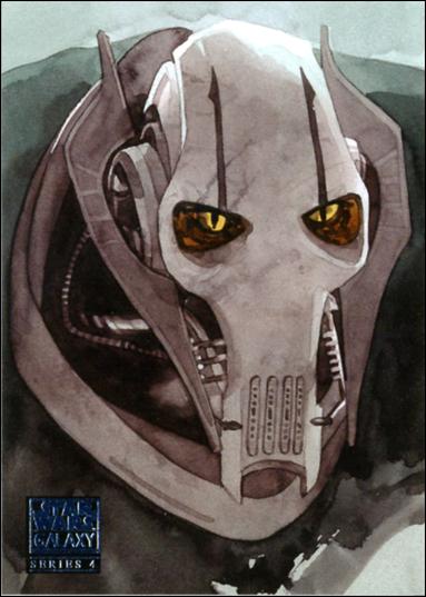 Star Wars Galaxy: Series 4 (Base Set) card 76 General Grievous