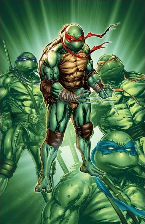 Teenage Mutant Ninja Turtles (2024) issue 1-ZH Raymond Gay Retailer Exclusive Foil Virgin Cover