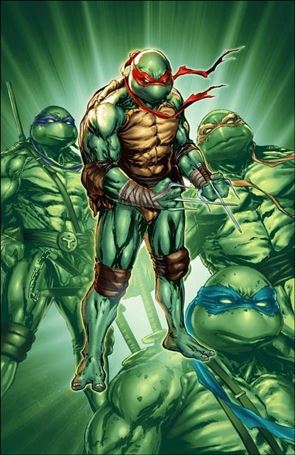 Teenage Mutant Ninja Turtles (2024) issue 1-ZH Raymond Gay Retailer Exclusive Foil Virgin Cover