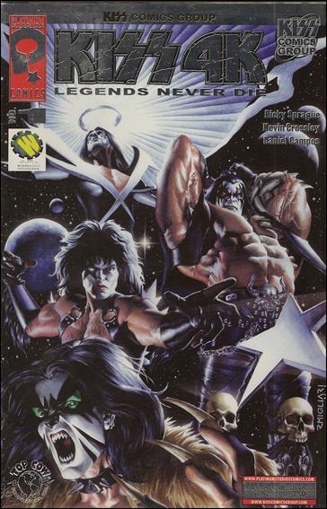 KISS4K: Legends Never Die issue 1-D Wizard World Philadelphia Silver Foil Cover 1/250