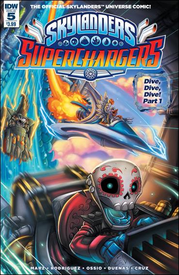 Skylanders Superchargers issue 5 Robert Duenas Cover