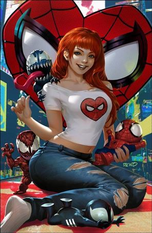 Amazing Spider-Man (2022) issue 53-J Derrick Chew Retailer Exclusive Virgin Cover