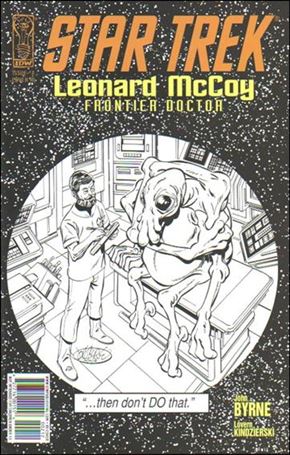 Star Trek: Leonard McCoy, Frontier Doctor issue 2-C 1:10 Black and White Cover