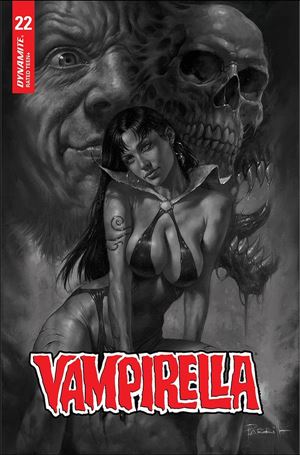 Vampirella (2019) issue 22-I Lucio Parrillo 1:10 Black & White Cover