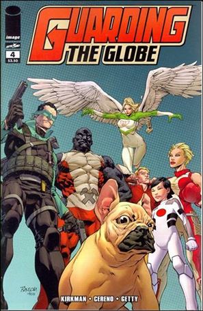 Guarding the Globe (2010) issue 4 Team Cover