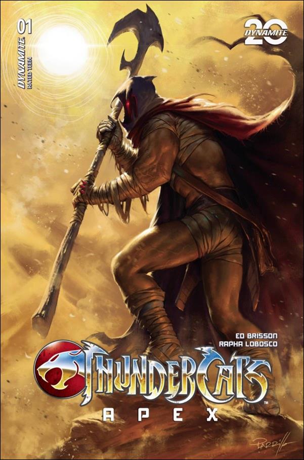 Thundercats: Apex issue 1-M Lucio Parrillo Foil 1:10 Cardstock Cover