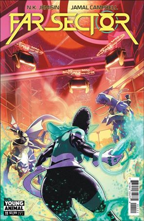 Far Sector issue 11 Jamal Campbell Cover