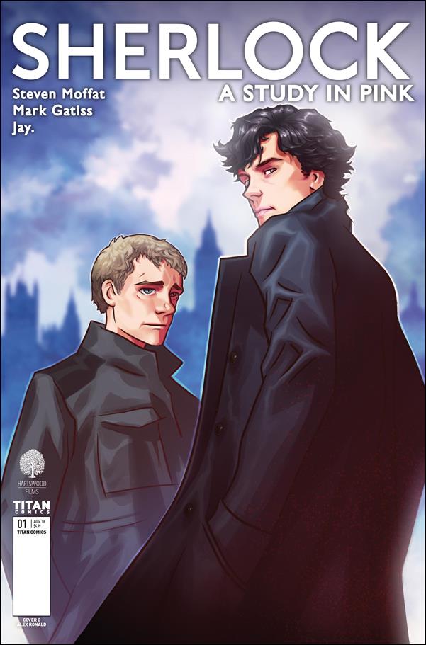Sherlock: A Study in Pink issue 1-C Alex Ronald Cover