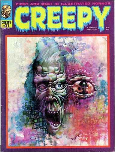 Creepy issue 41 Ken Smith Cover