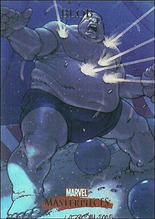 2007 Marvel Masterpieces (Parallel Foil Base Set) card 13 Blob