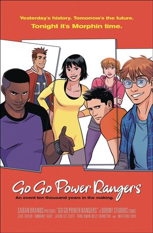 Saban's Go Go Power Rangers issue 13-D Natacha Bustos 1:25 Cover