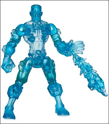Marvel Super Hero Mashers figure 9-B Iceman (Loose)