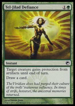 Magic the Gathering: Scars of Mirrodin (Base Set) card 129 Tel-Jilad Defiance