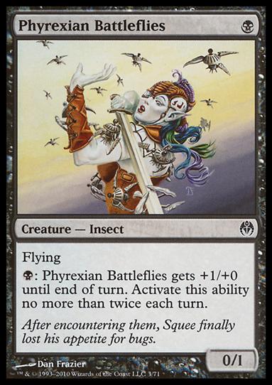Magic the Gathering: Duel Decks: Phyrexia vs. the Coalition (Base Set) card 3 Phyrexian Battleflies