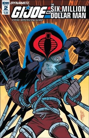 G.I. Joe: A Real American Hero vs The Six Million Dollar Man issue 2-B Anthony Marques Cover