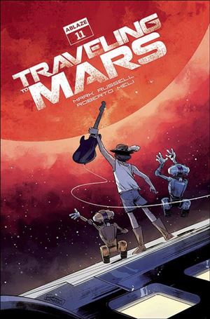 Traveling to Mars issue 11-B Gabriele Bagnoli Cover