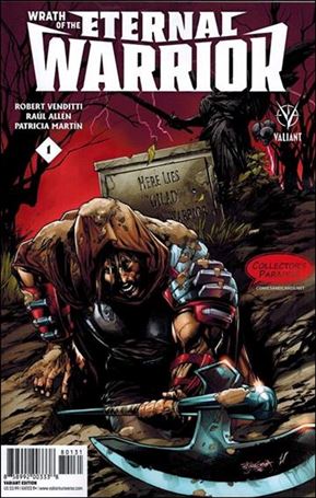 Wrath of the Eternal Warrior issue 1-JD Stephen Segovia Collector's Paradise Cover 1/1000