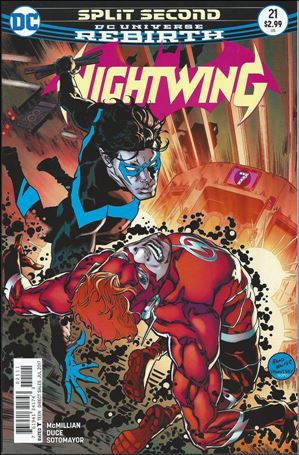 Nightwing (2016) issue 21 Brad Walker Cover