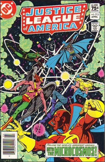 Justice League of America (1960) issue 213-B Canadian Price Cover