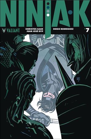 Ninja-K issue 7 Tonci Zonjic Cover