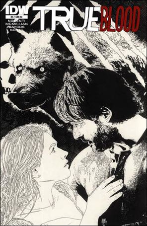 True Blood (2012) issue 6-C Tim Bradstreet 1:10 Sketch Cover