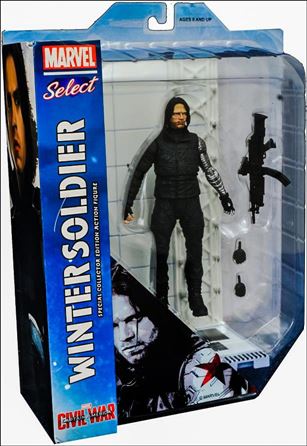 Marvel Select figure 100 Winter Soldier Civil War 