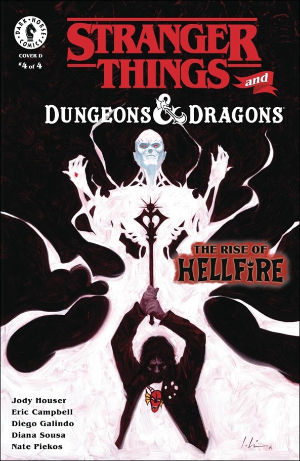 Stranger Things and Dungeons & Dragons: The Rise of Hellfire issue 4-D Jeremy Wilson Cover