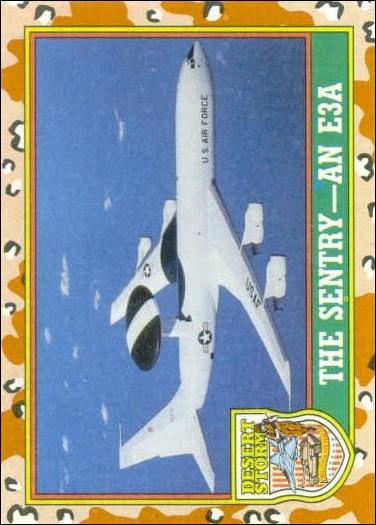 Desert Storm: Series 1 (Base Set) card 33 The Sentry - AN E3A