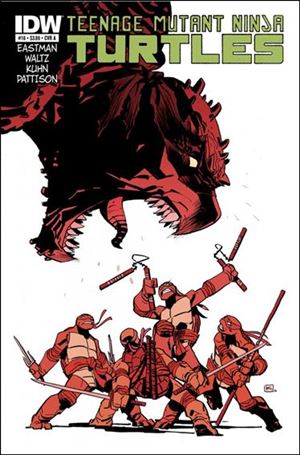 Teenage Mutant Ninja Turtles (2011) issue 16 Andy Kuhn Cover