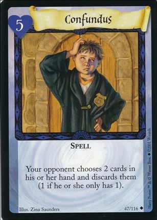 Harry Potter (Base Set) card 47 Confundus