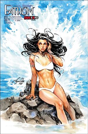 Michael Turner's Fathom (2018) issue 3-D Siya Oum FanExpo Canada Cover 1/200