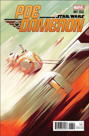 Poe Dameron issue 7-C Mike Del Mundo Cover