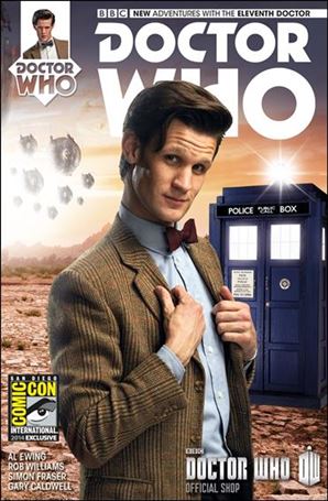 Doctor Who: The Eleventh Doctor issue 1-T BBC Shop San Diego Comic-Con Photo Cover
