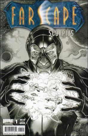 Farscape: Scorpius issue 1-C Chad Hardin 1:10 Black and White Cover
