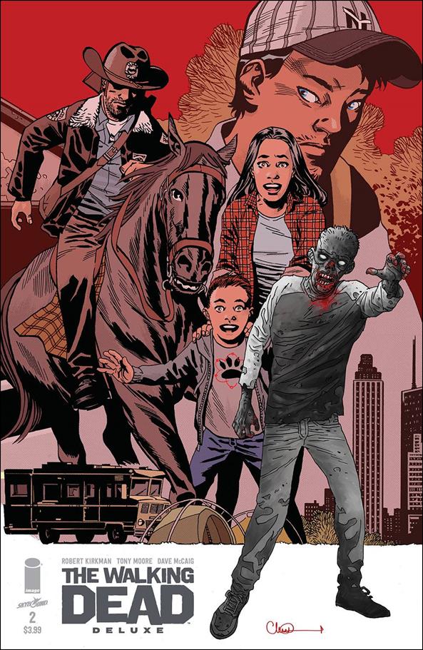 Walking Dead Deluxe issue 2-C Charlie Adlard Cover