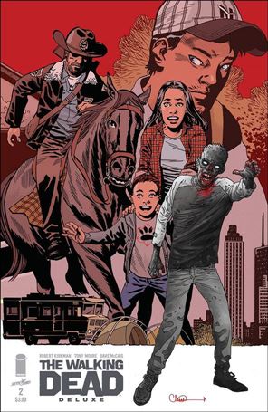 Walking Dead Deluxe issue 2-C Charlie Adlard Cover