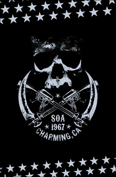 Sons of Anarchy issue 7-B Boom! Studios Foil Cover