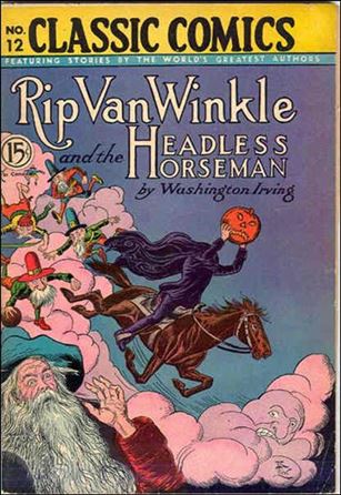Classic Comics/Classics Illustrated issue 12-E HRN 28 - New Banner Logo